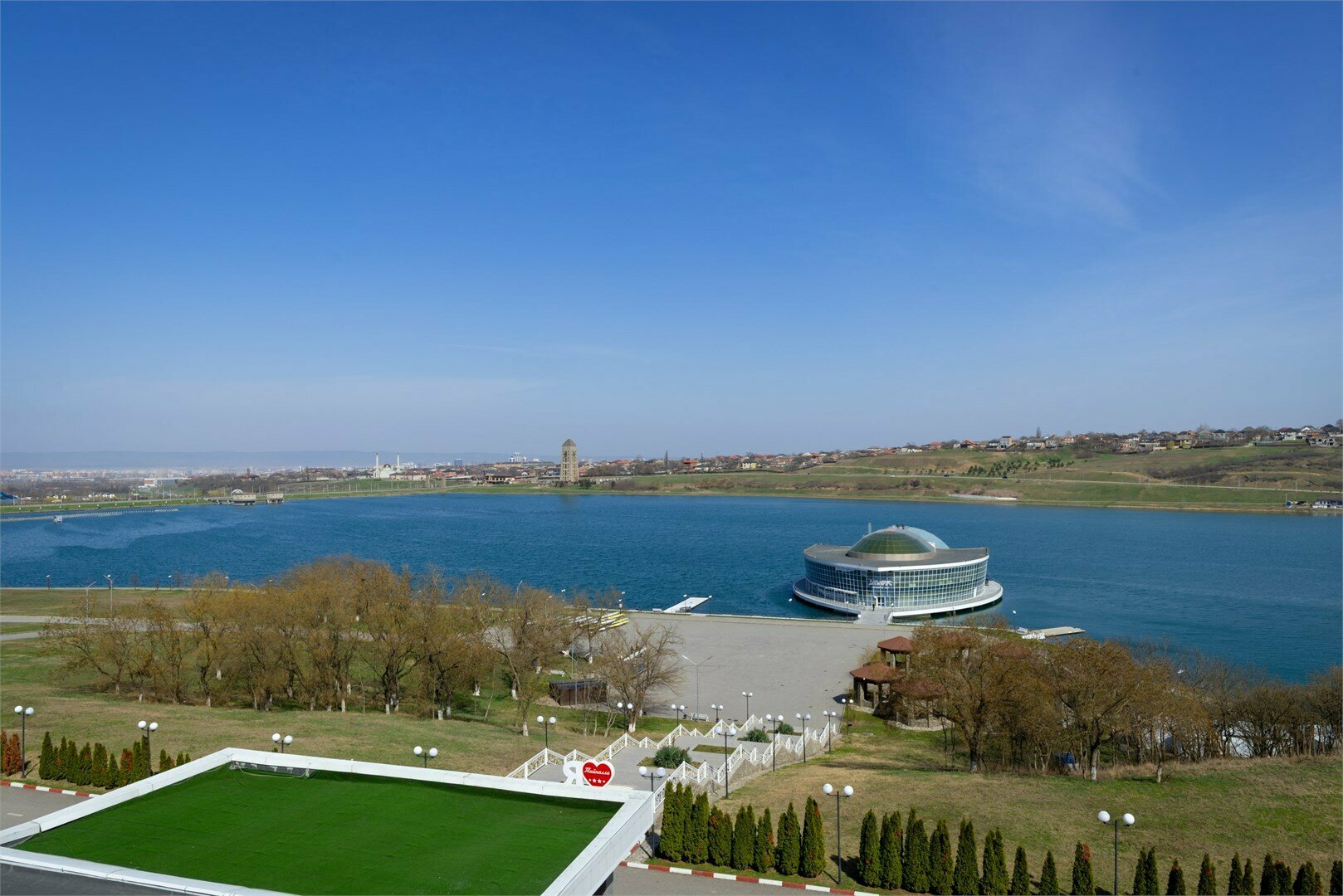 Двухместный номер с 2 отдельными кроватями, вид на море