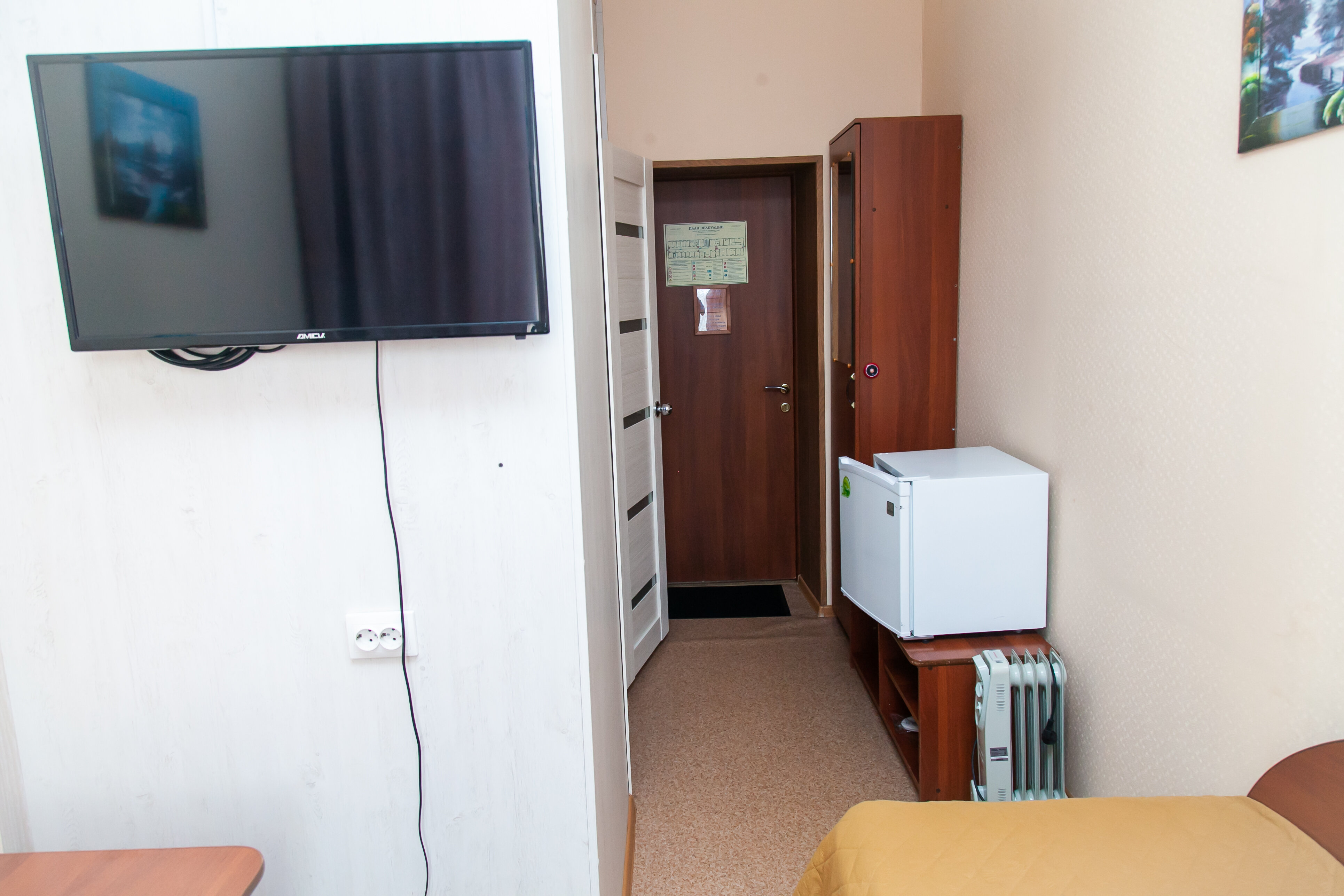 Одноместный номер с душем