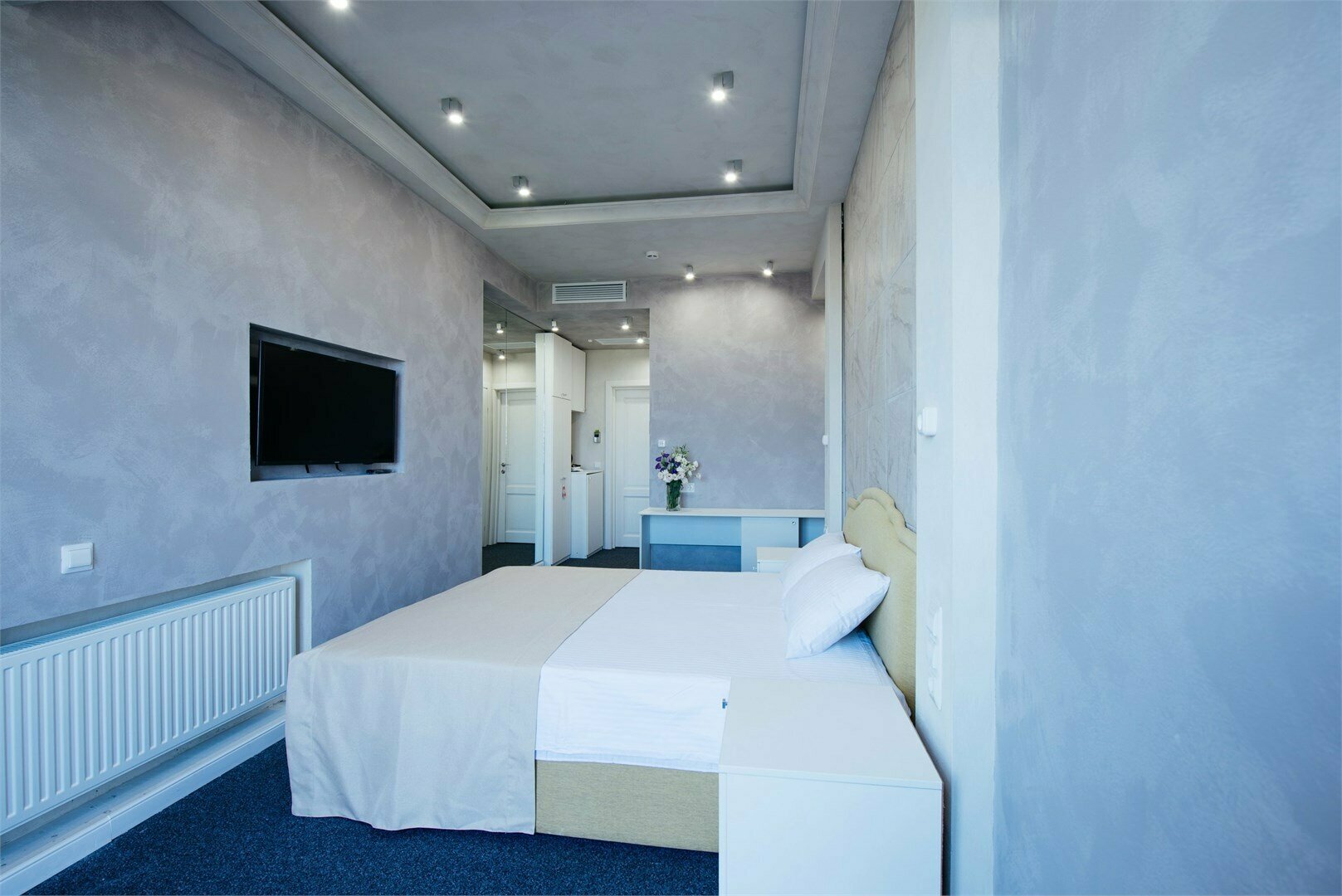 Двухместный номер Делюкс с 1 кроватью и балконом