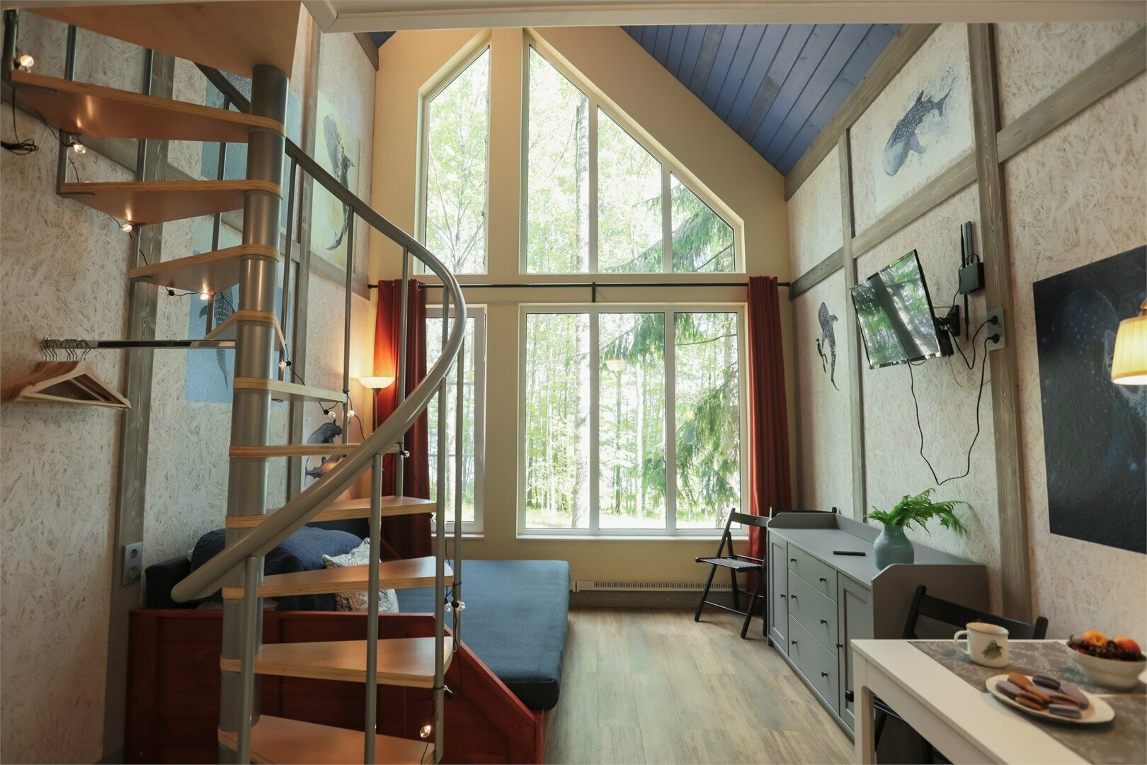 Коттедж панорамный