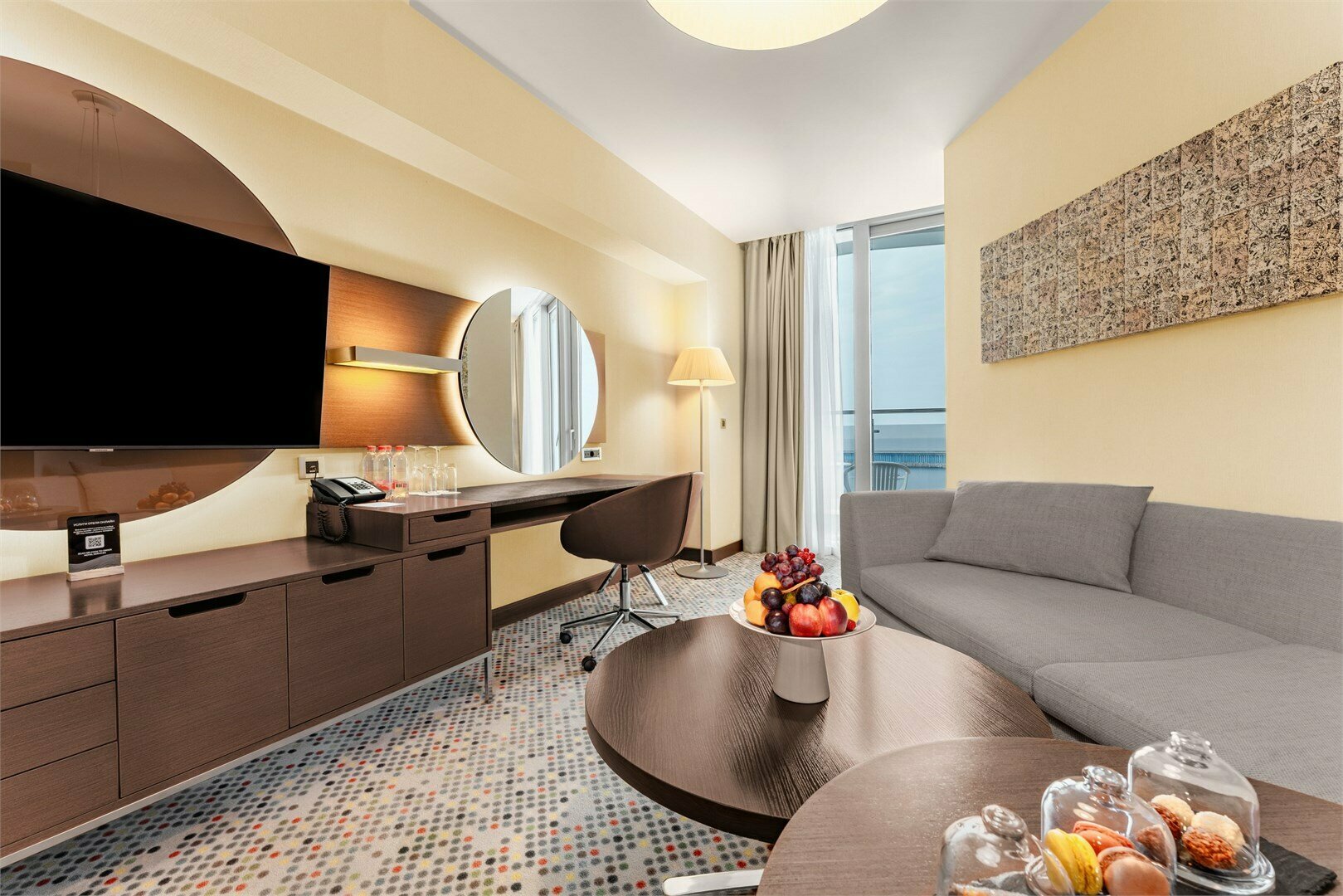 Люкс Джуниор с гидромассажной ванной и видом на море