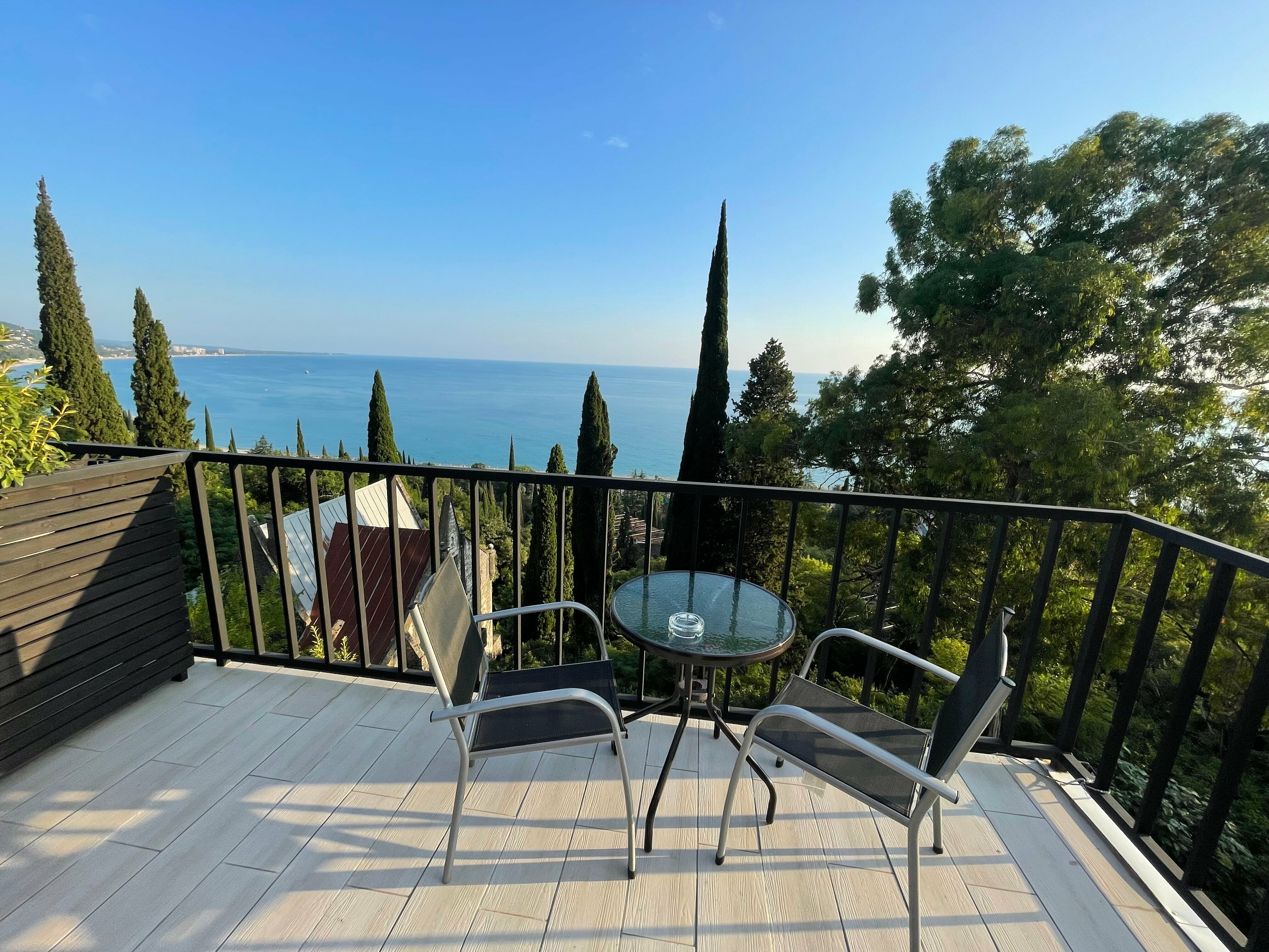 Двухместный стандарт с балконом и видом на море