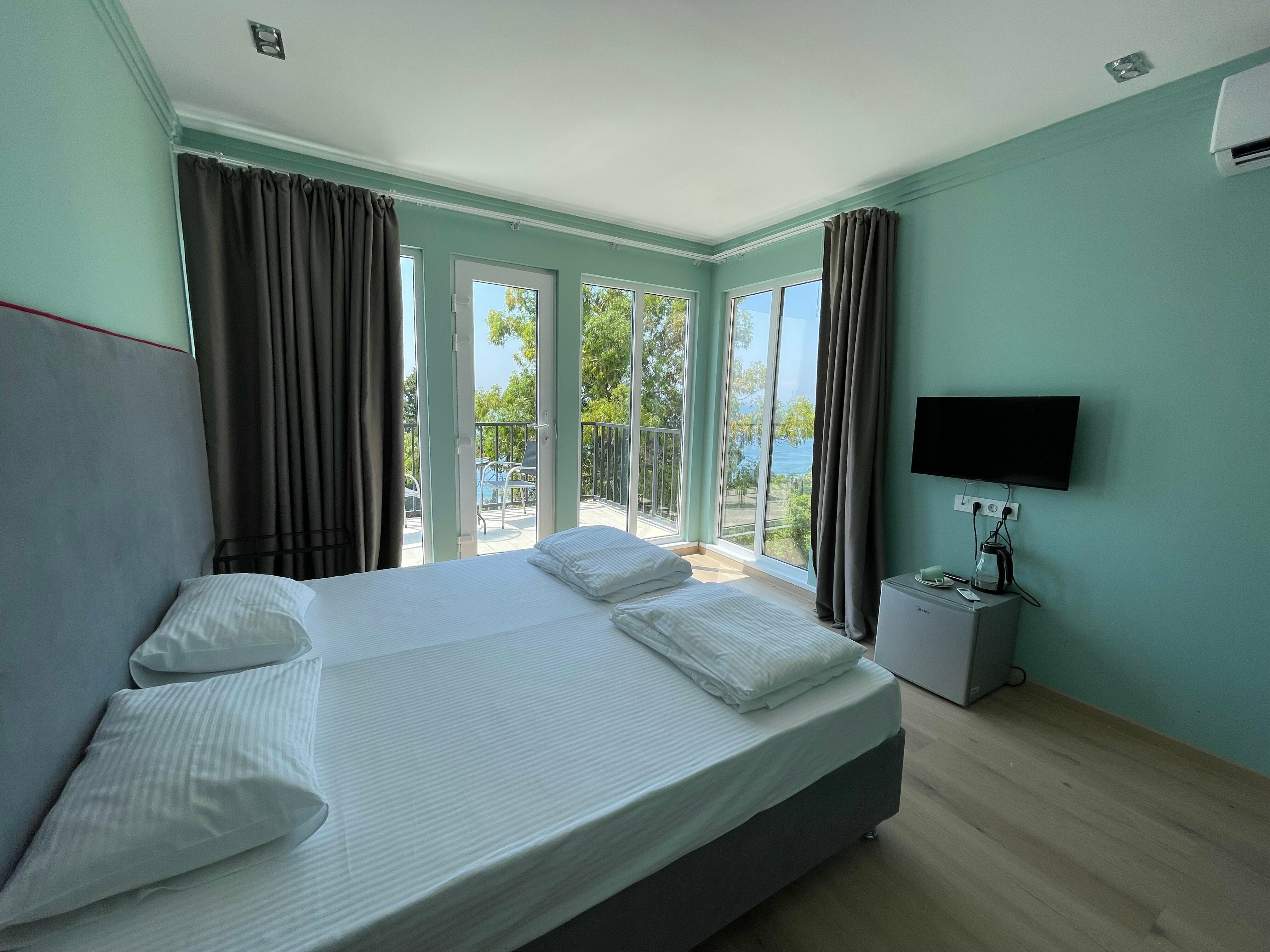 Двухместный стандарт с балконом и видом на море