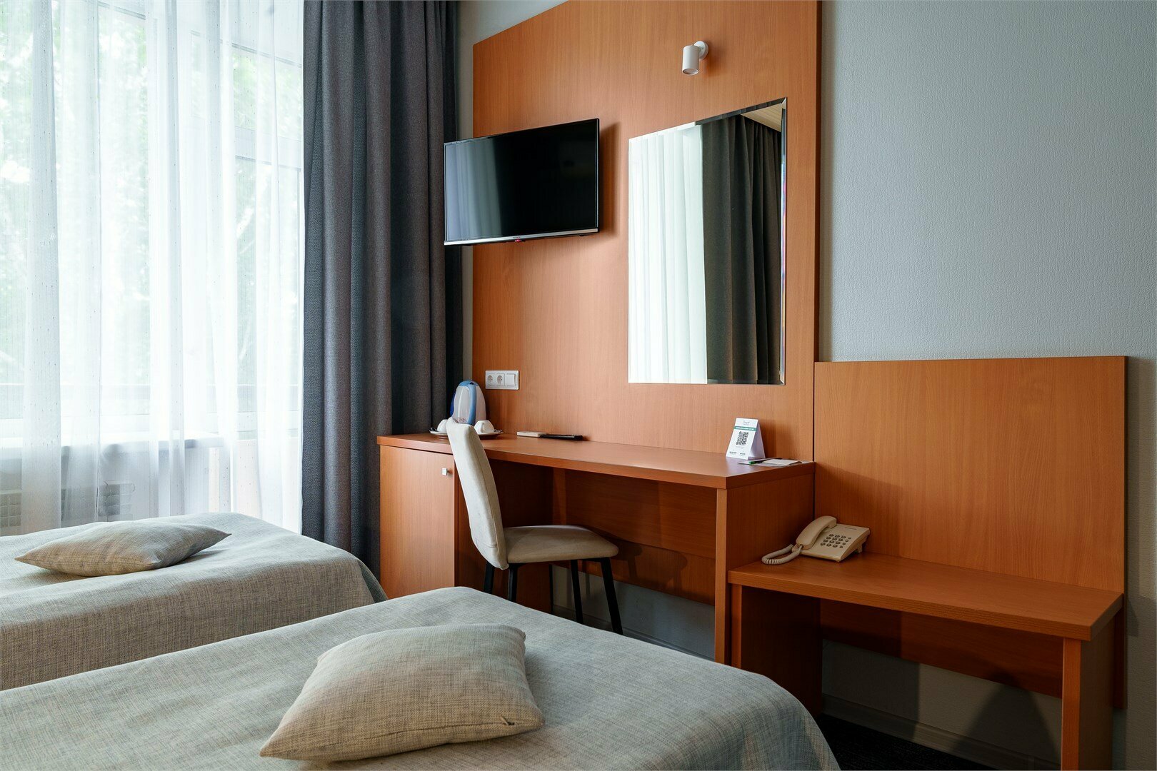 СТАНДАРТ с двумя раздельными кроватями