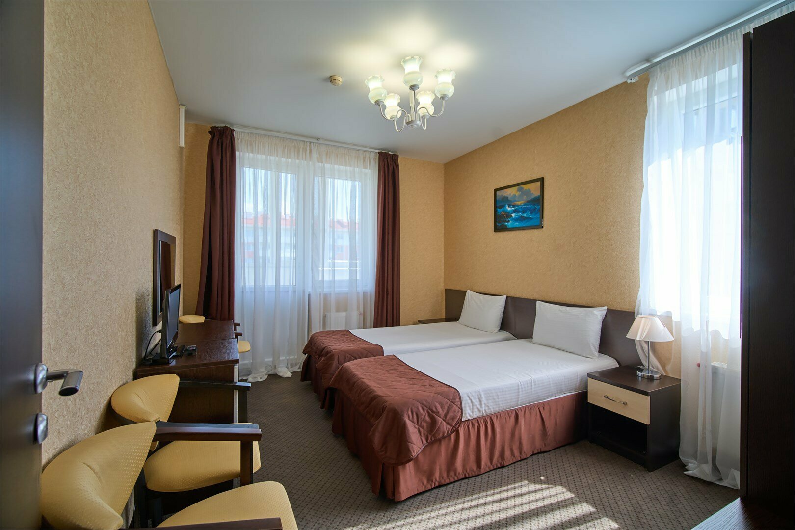 Апартаменты с кухней 2-комнатные