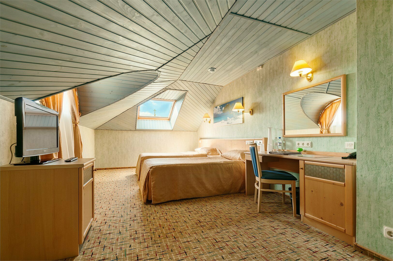 Двухместный стандарт с двумя односпальными кроватями