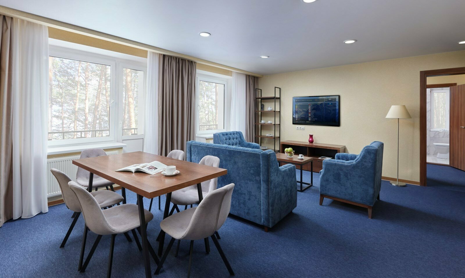 Апартаменты двухкомнатные  ( корпус 5)