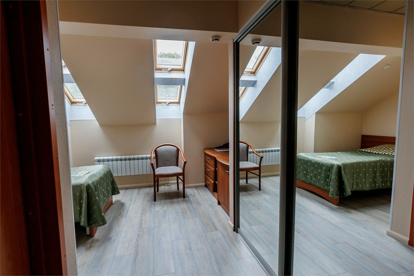 Одноместный мансардный номер