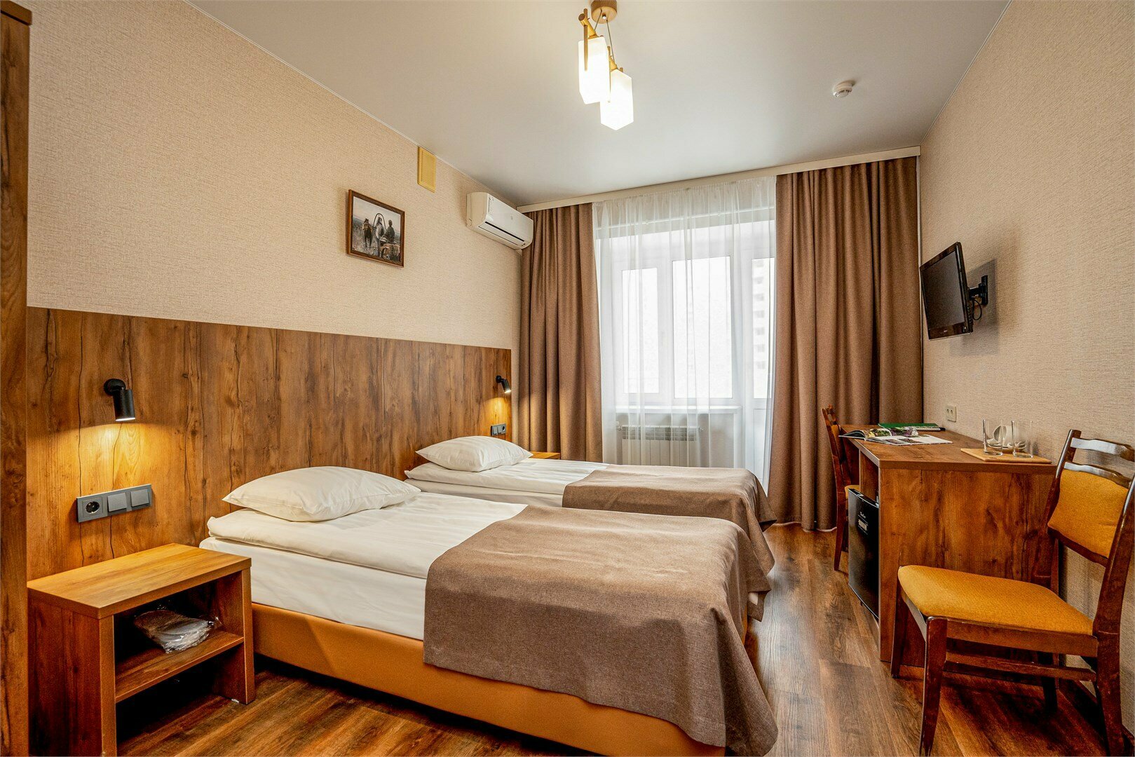 Стандартный двухместный номер с 1 кроватью или 2 отдельными кроватями