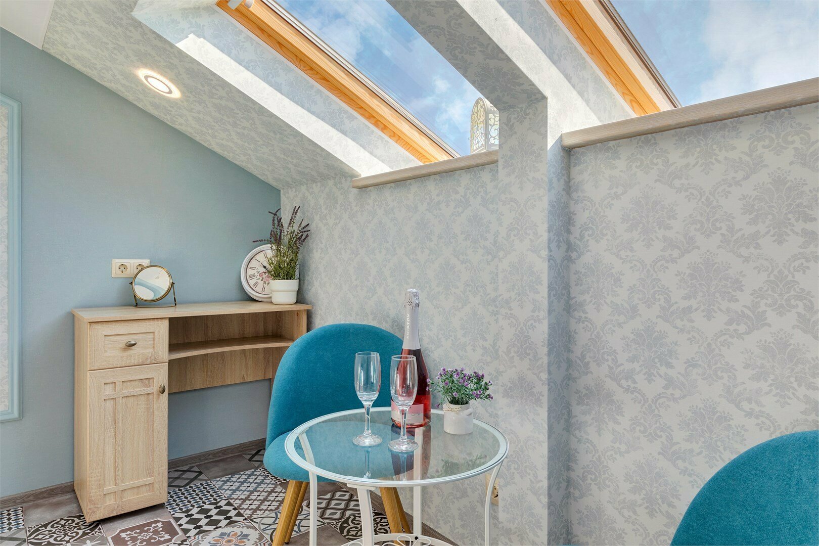 Апартаменты Делюкс с видом на море (2 комнаты, 56 кв.м)