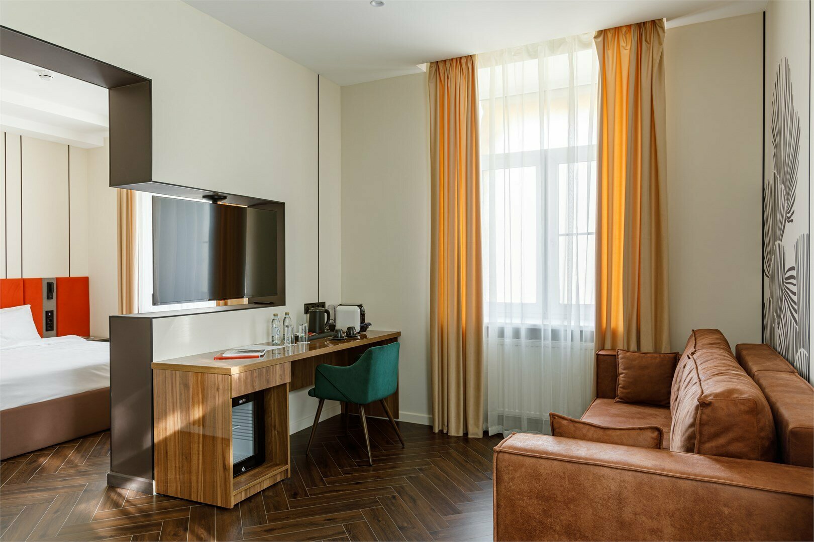 Делюкс с двуспальной кроватью