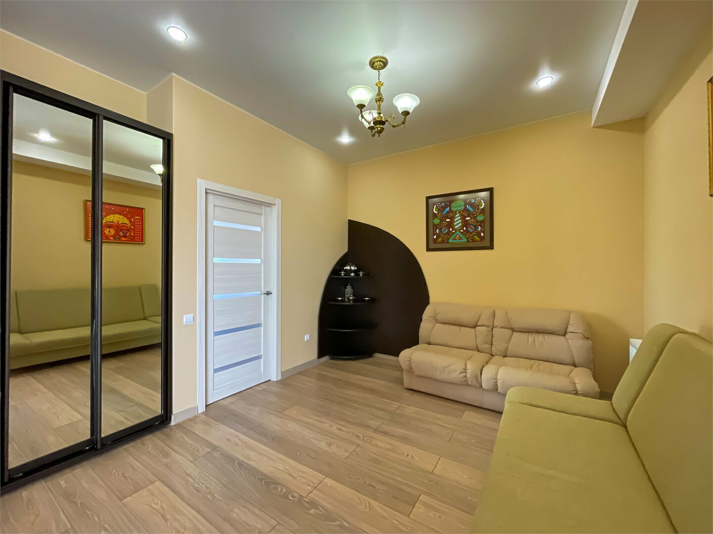 Двухкомнатные апартаменты - второй этаж