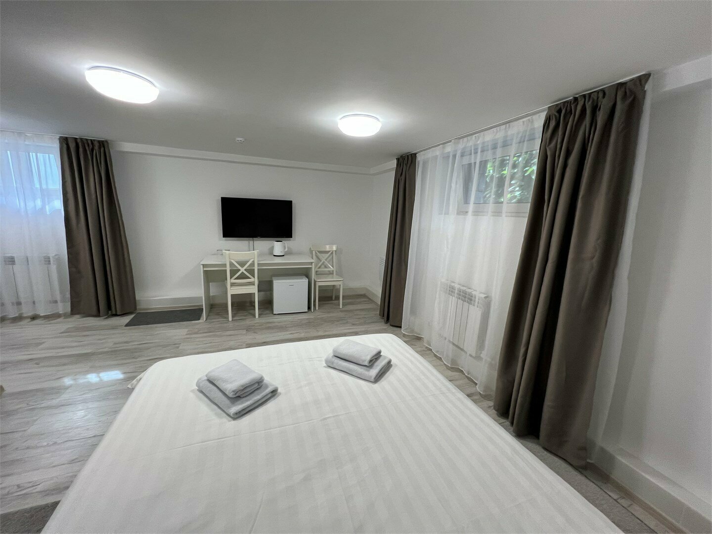 Новый корпус двуспальная кровать - цокольный этаж