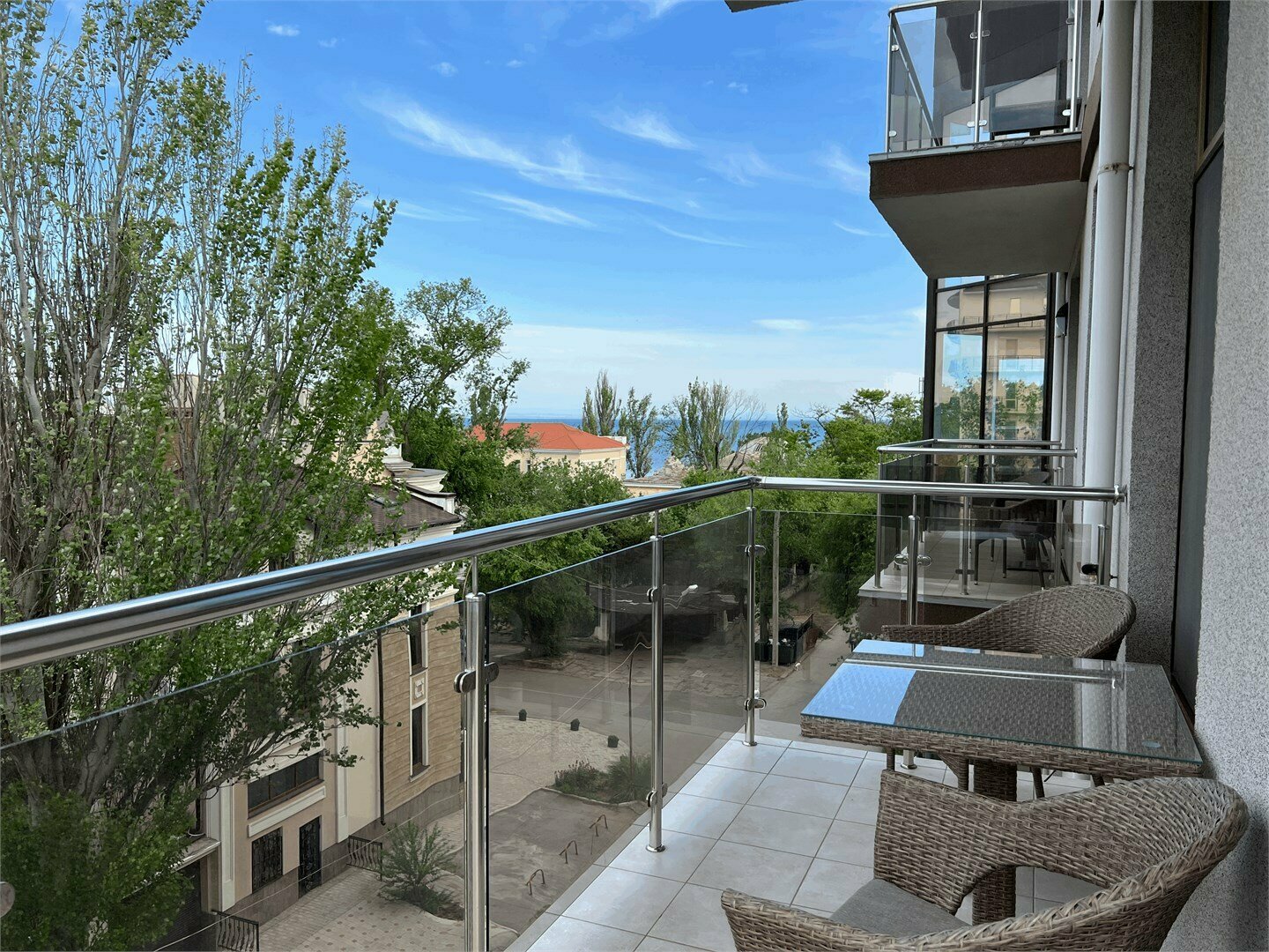 Двухместный делюкс с террасой