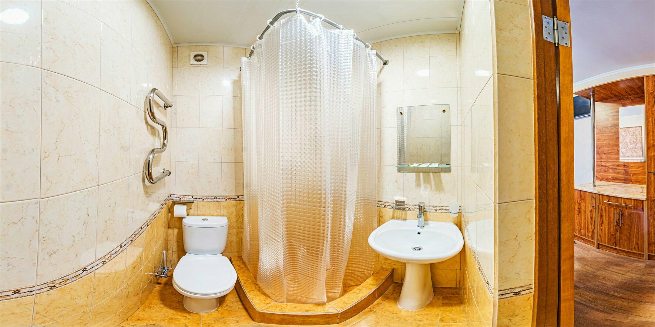 Комфорт  с балконом  2 местный "трансфер до моря и обратно"