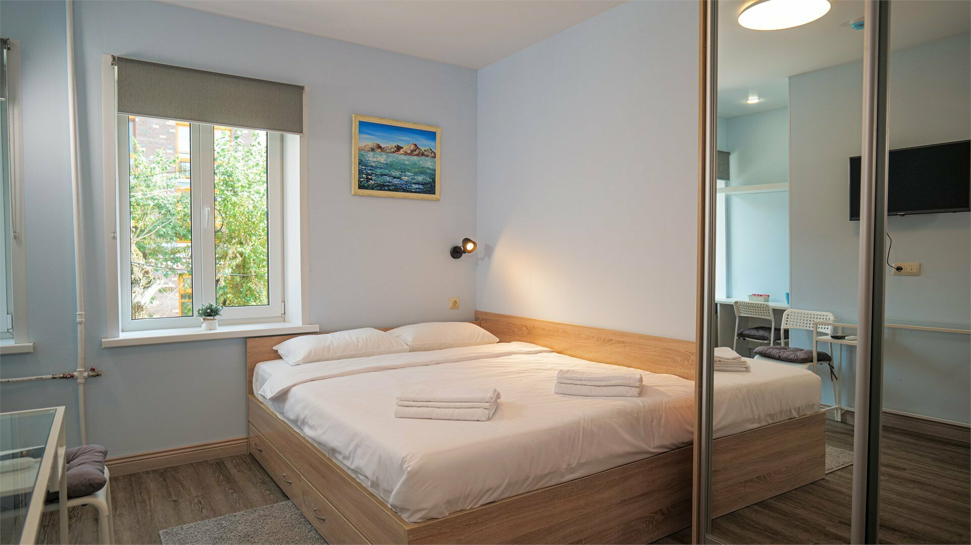 Номер с кроватью размера «queen-size»