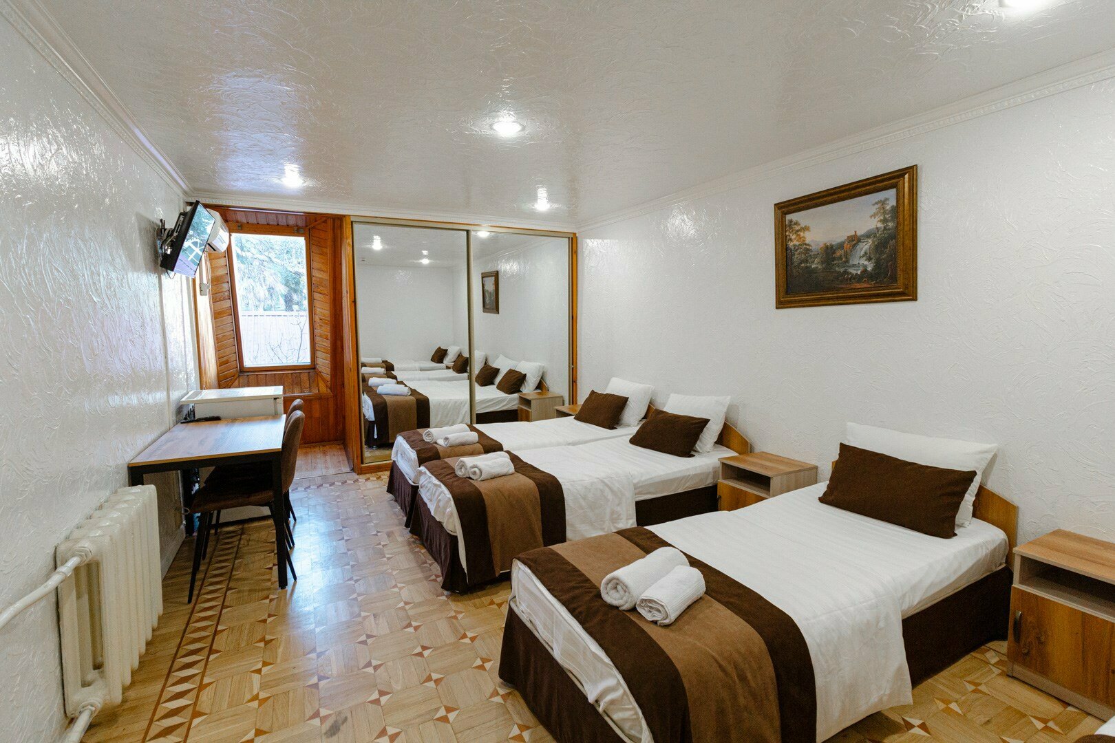 4-х местный эконом с удобствами на этаже