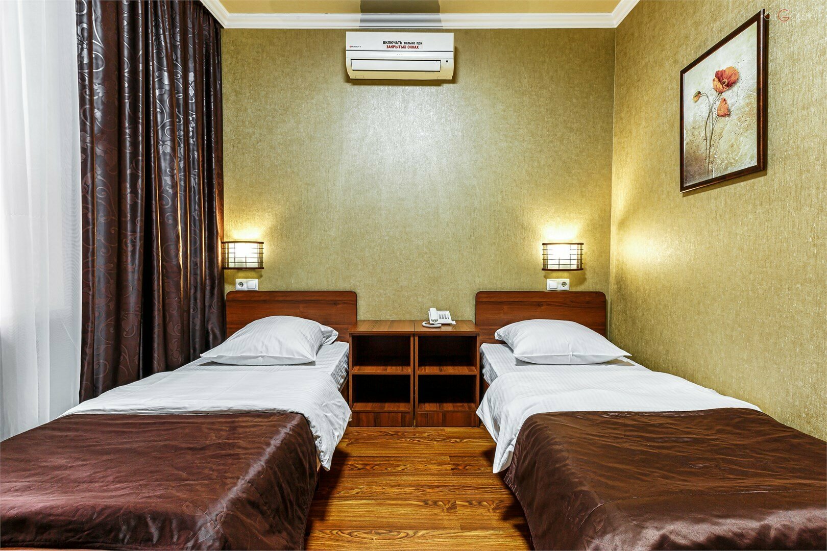 Улучшенный двухместный номер с 2 отдельными кроватями