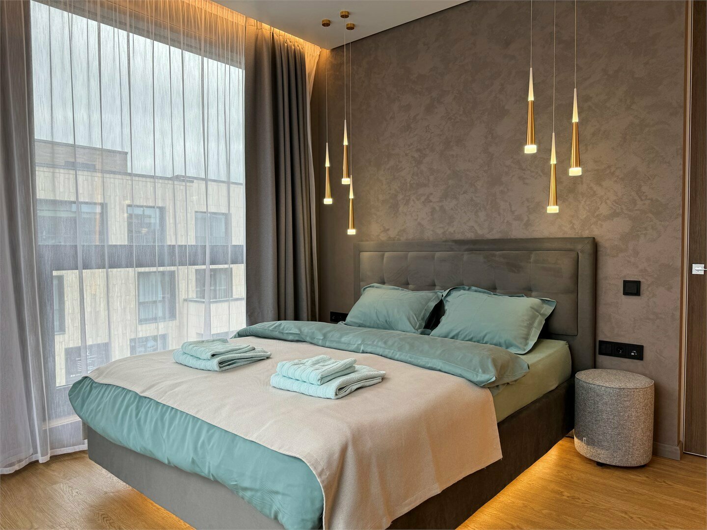 Апартаменты 82 м. Люкс с сауной