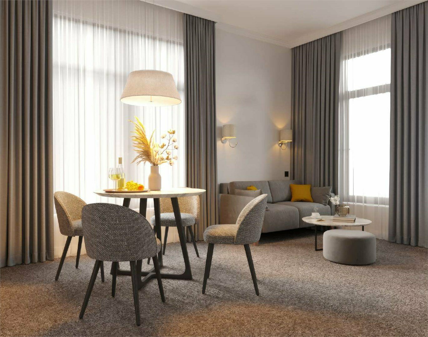 Двухкомнатный Люкс