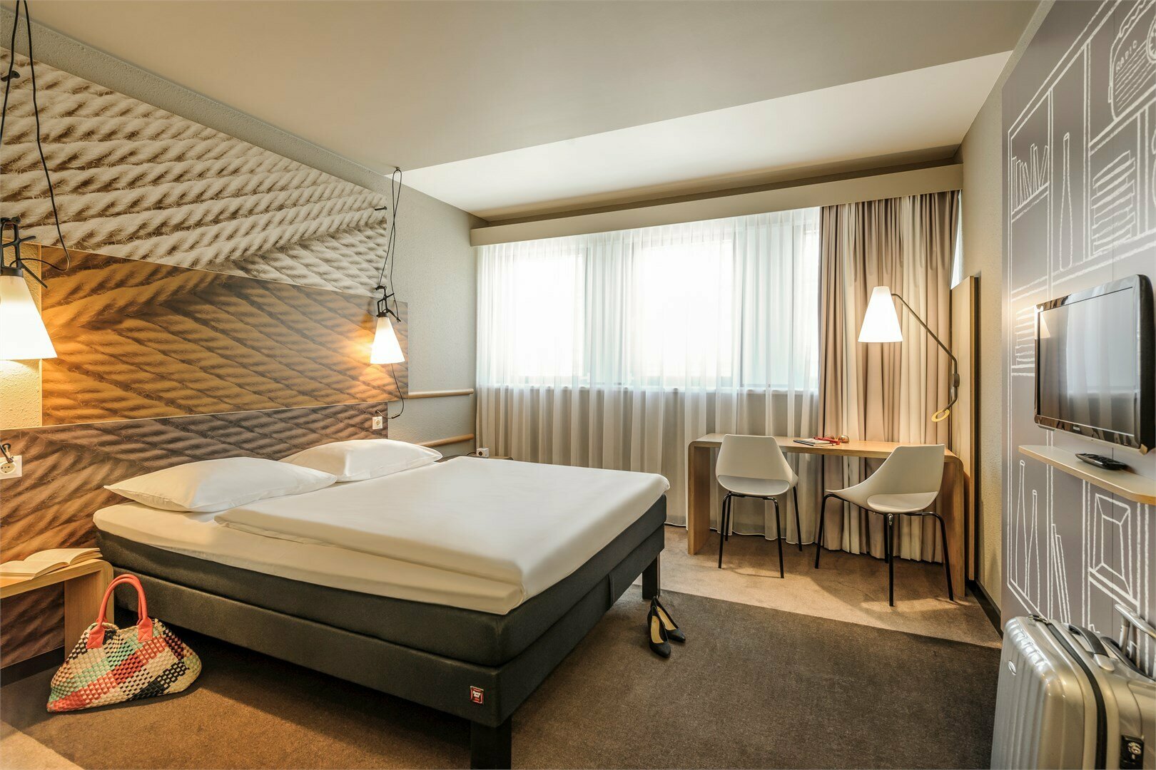 Номер Standard c двуспальной кроватью