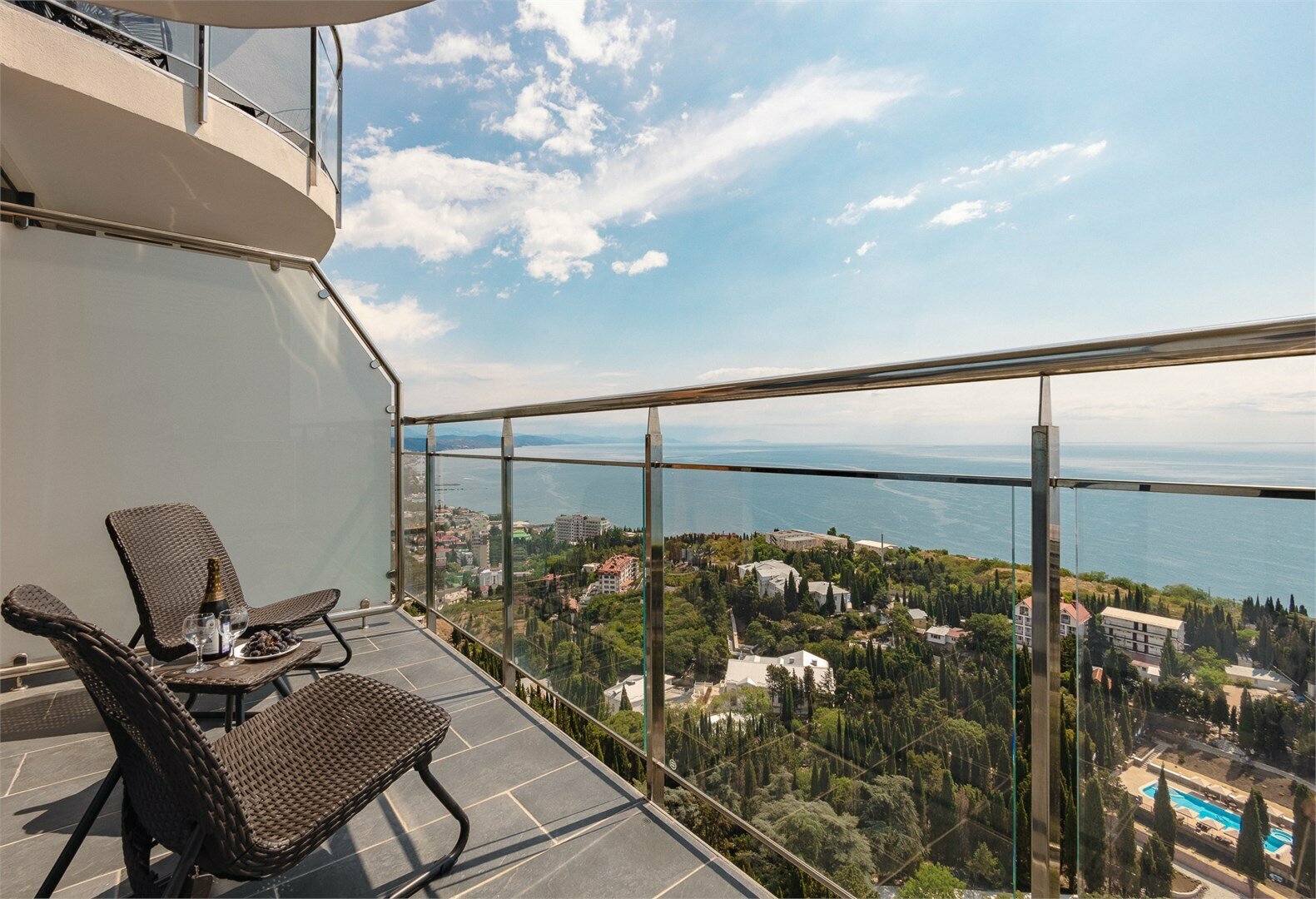 Студия Blue Blues прямой вид на море