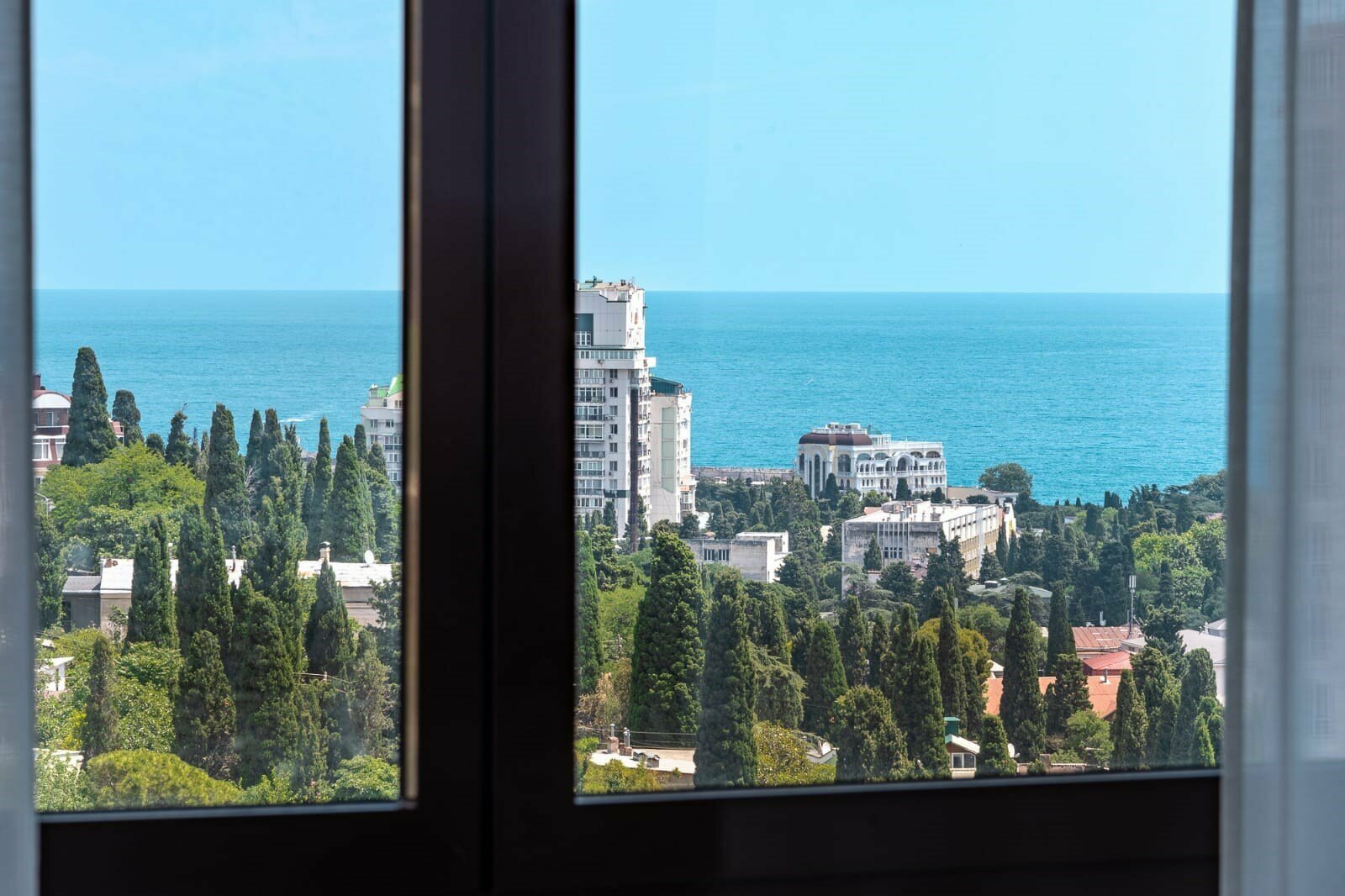 Студия в  Ялте прямой вид на море