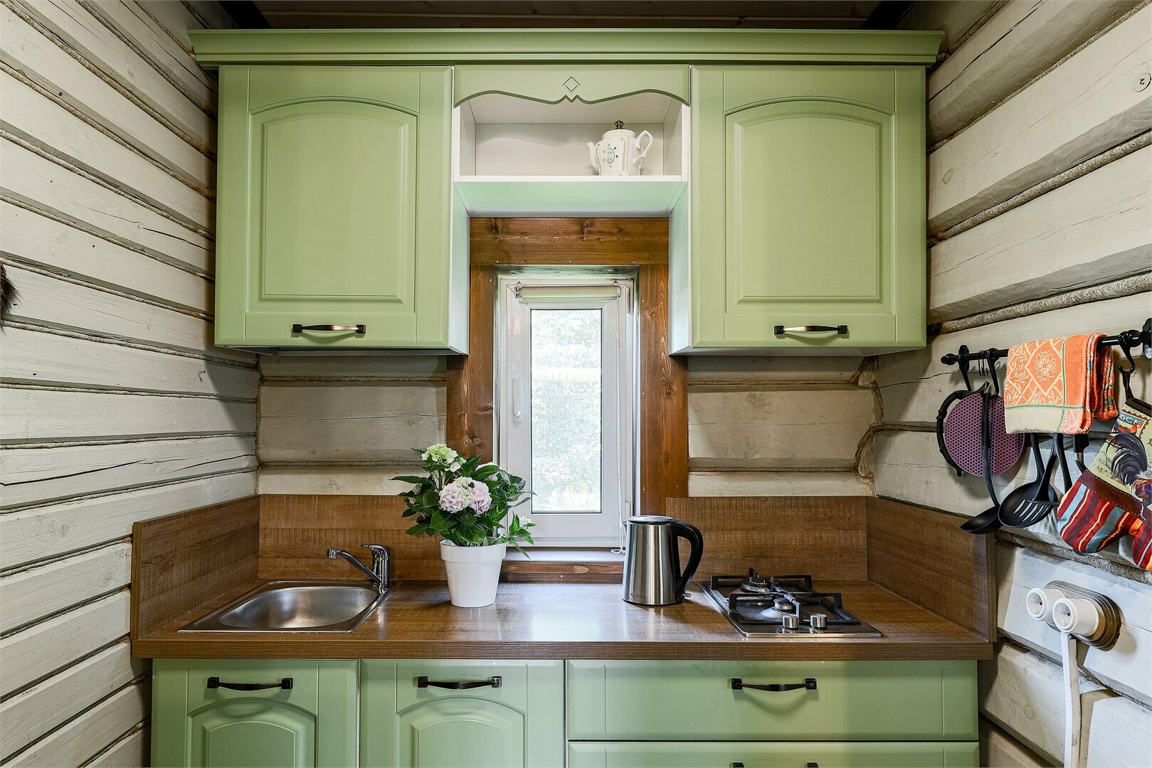 Коттедж с камином и сауной