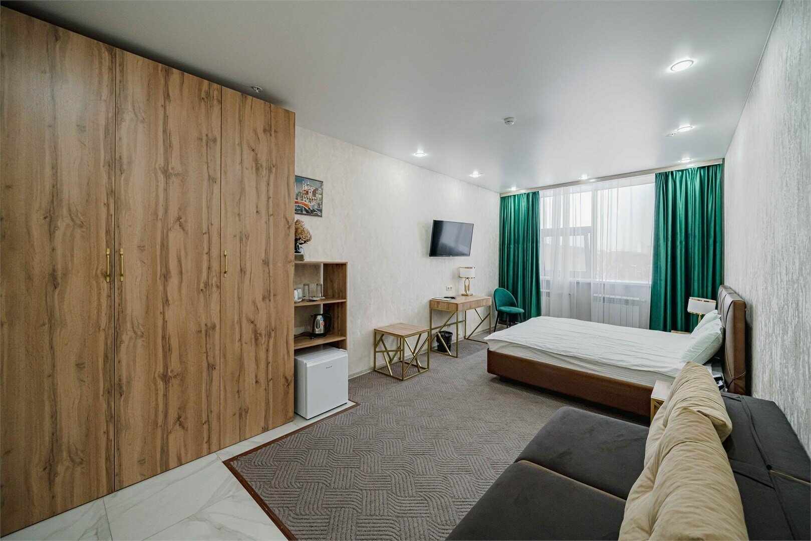 Двухместный номер с 1 двухспальной кроватью