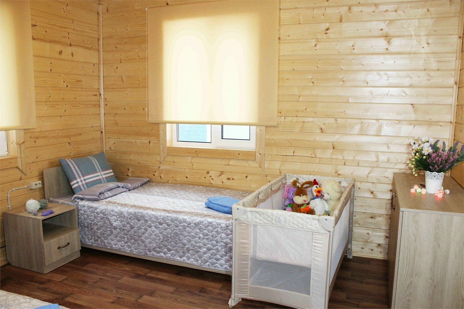 Двухэтажный дом с тремя спальнями