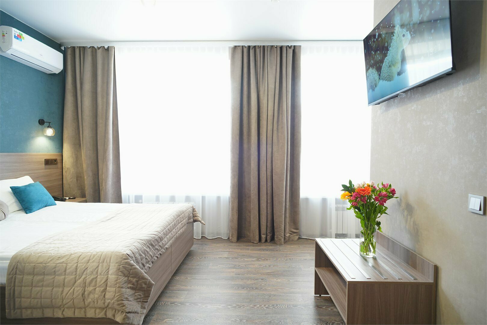 Комфорт с 1 двуспальной кроватью или 2-мя односпальными