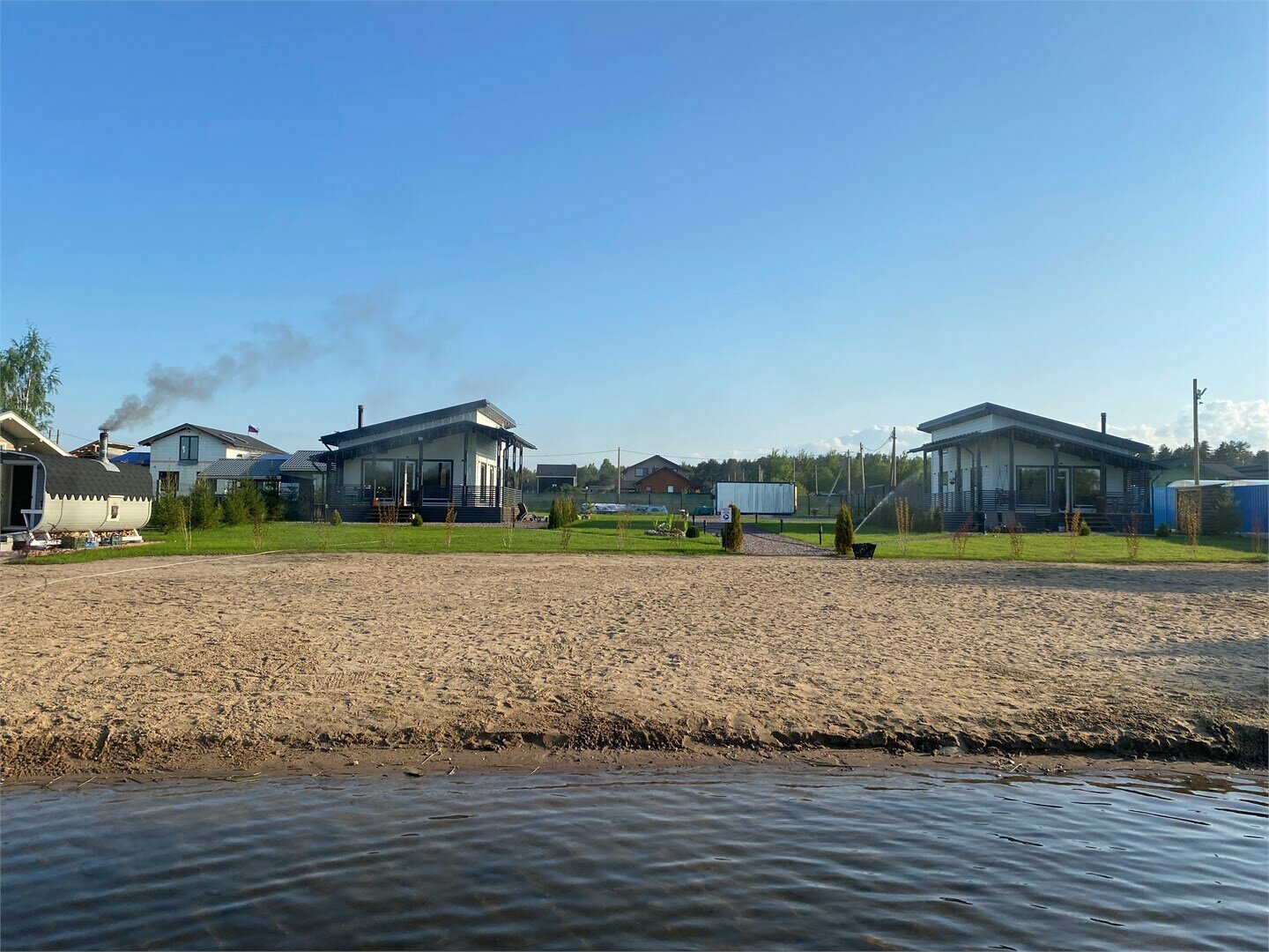 Коттедж с видом на озеро