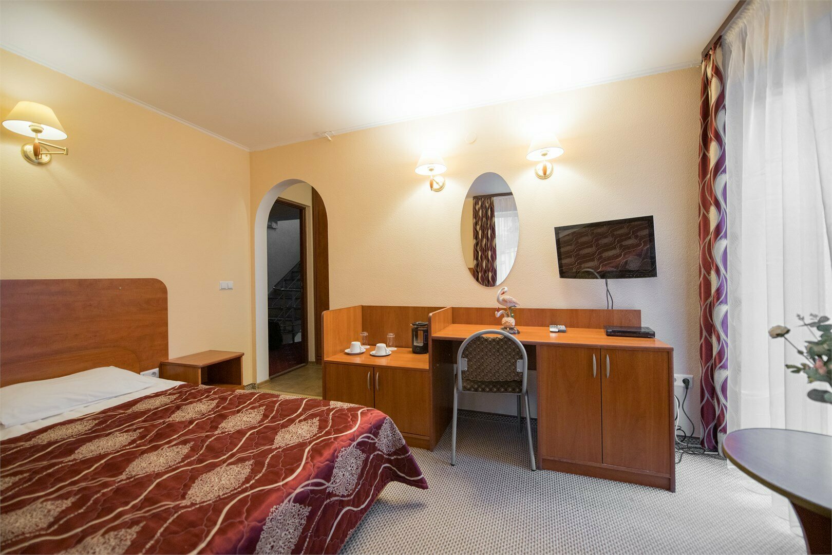 «Двухместное размещение» с 1 кроватью или 2 отдельными кроватями