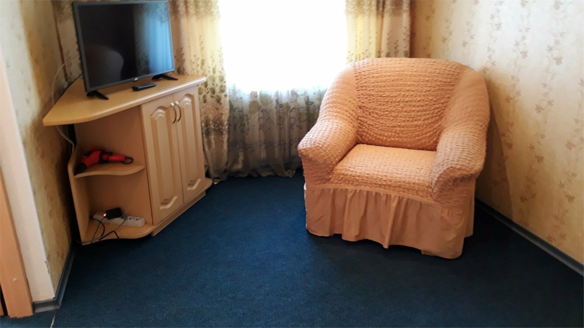 Двухместный номер Комфорт с двуспальной кроватью