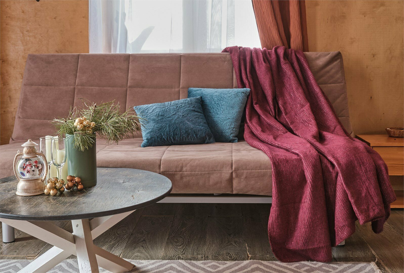 Делюкс с камином