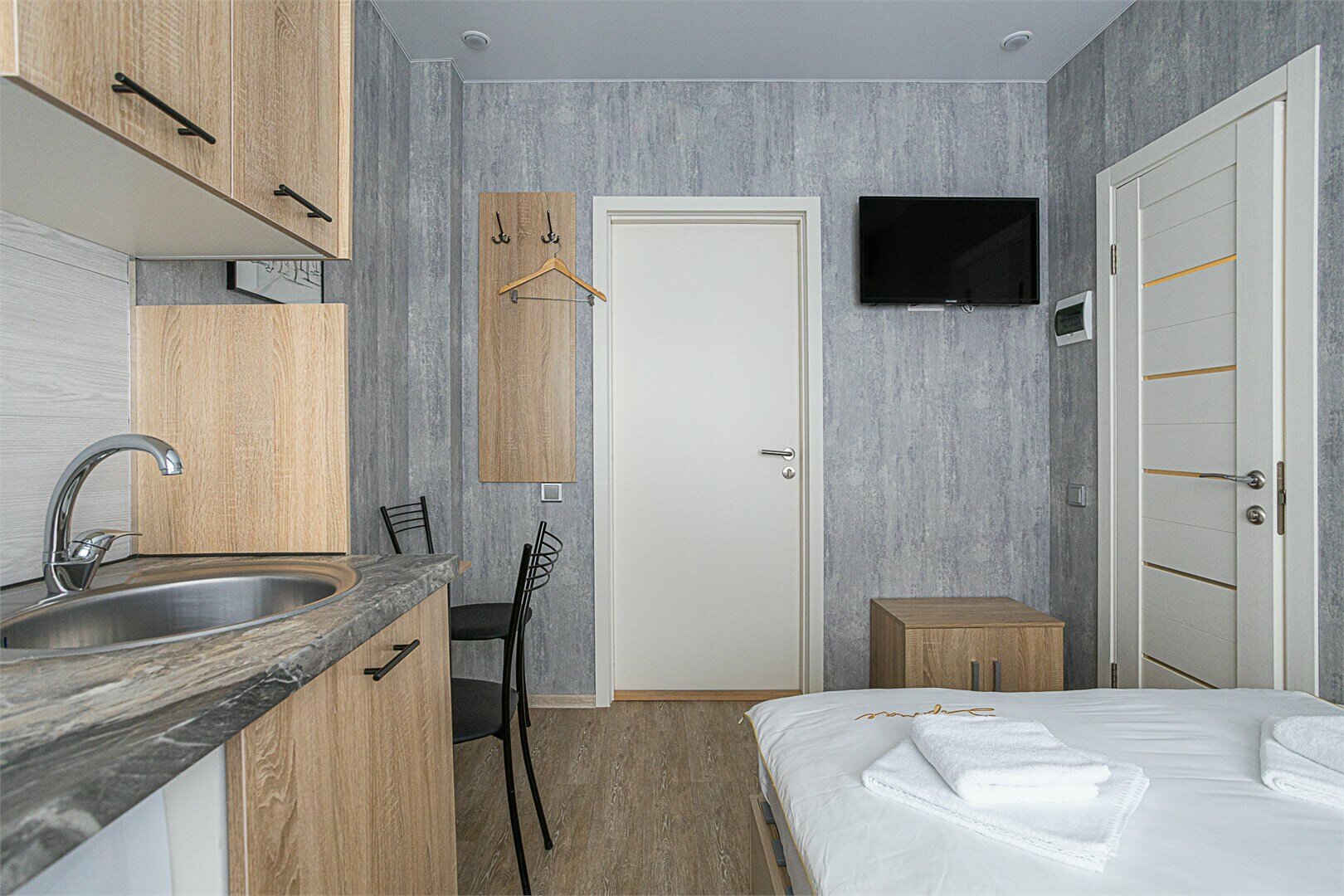 Небольшой двухместный номер с 1 кроватью