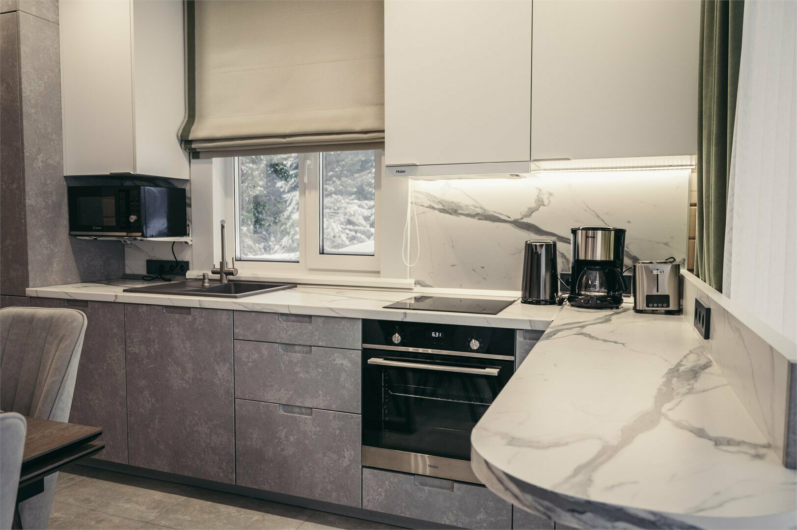 Коттедж с видом на лес