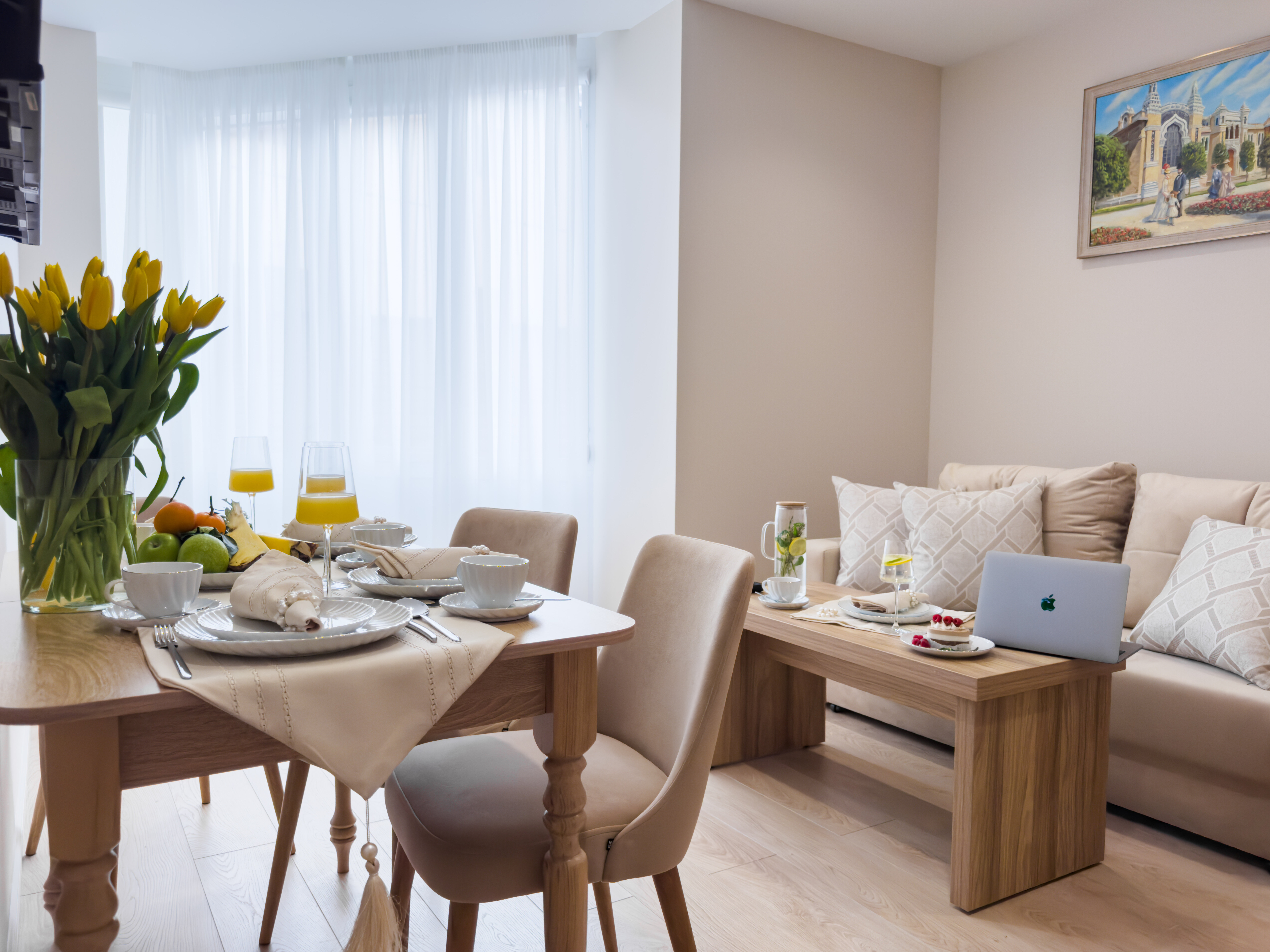 Двухкомнатные апартаменты