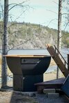 Двухместный дом с террасой и сауной (2+0) в Карелия парк