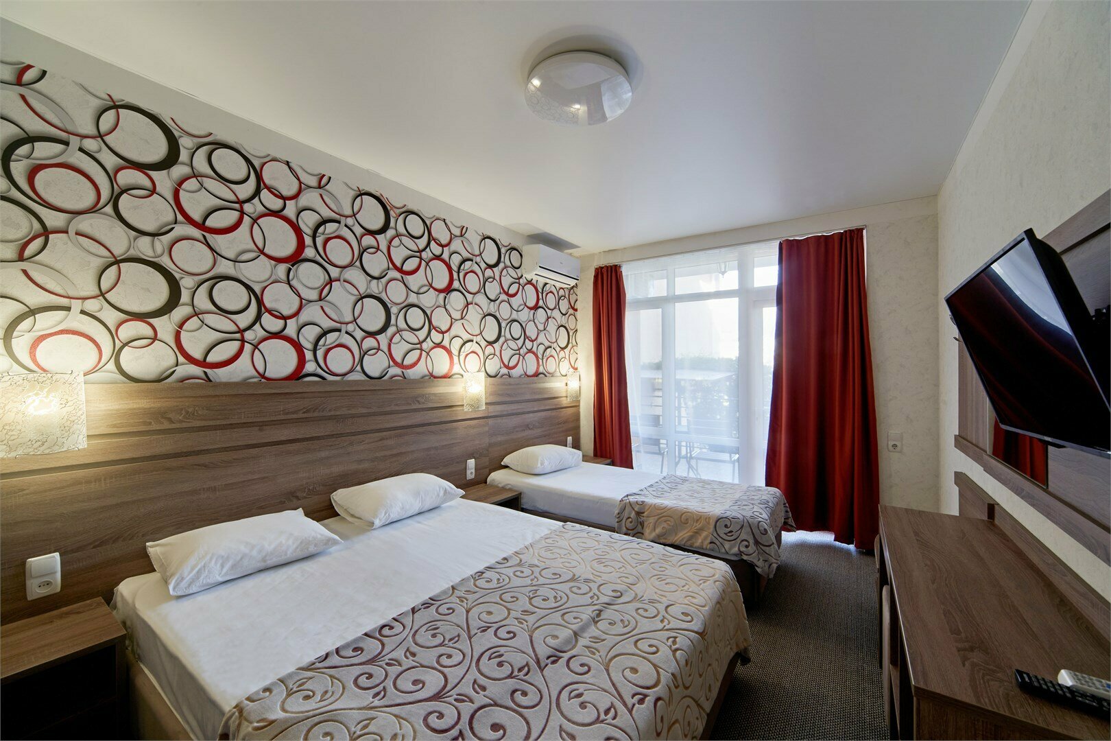 3-местный Стандарт с балконом или с террасой