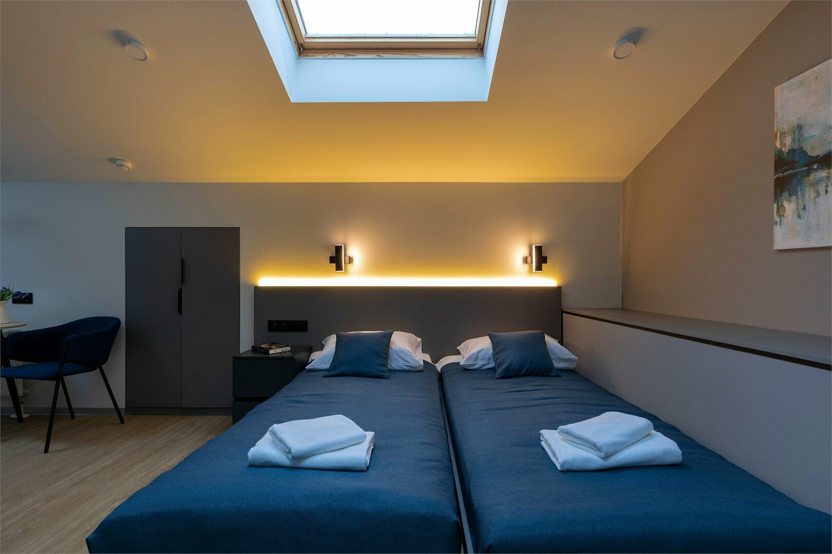 Стандарт Мансарда с 2 раздельными кроватями