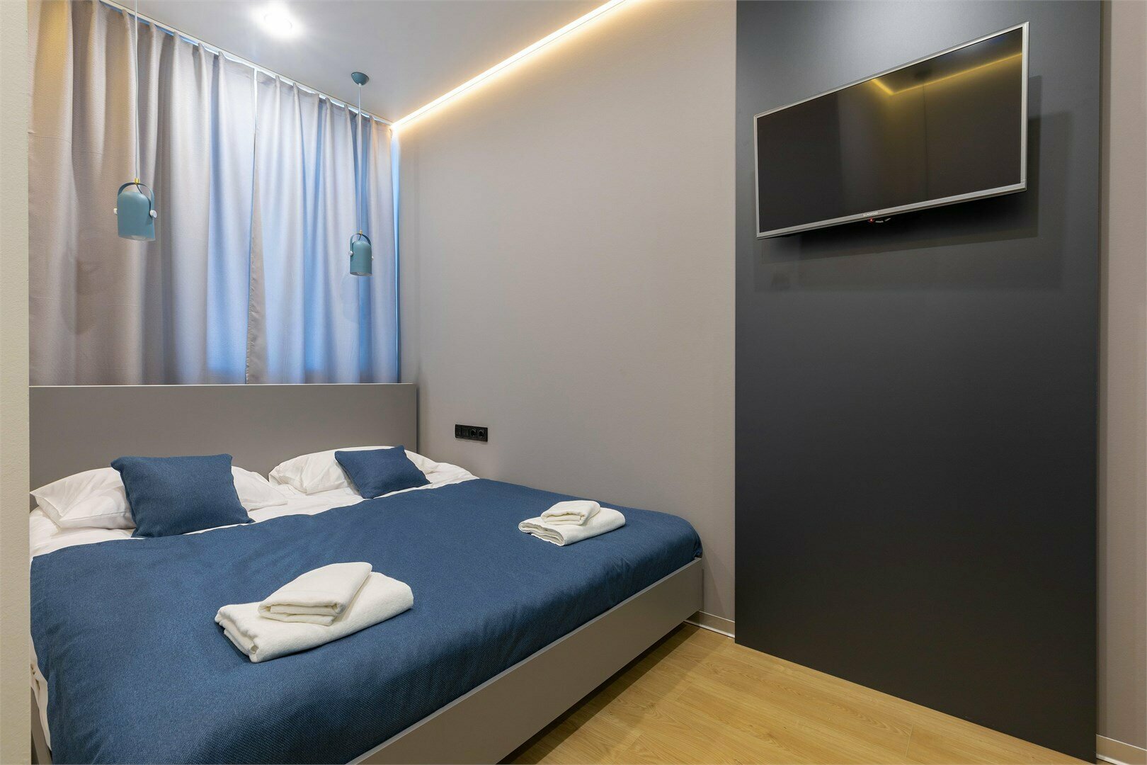 Стандарт с 1 двуспальной кроватью