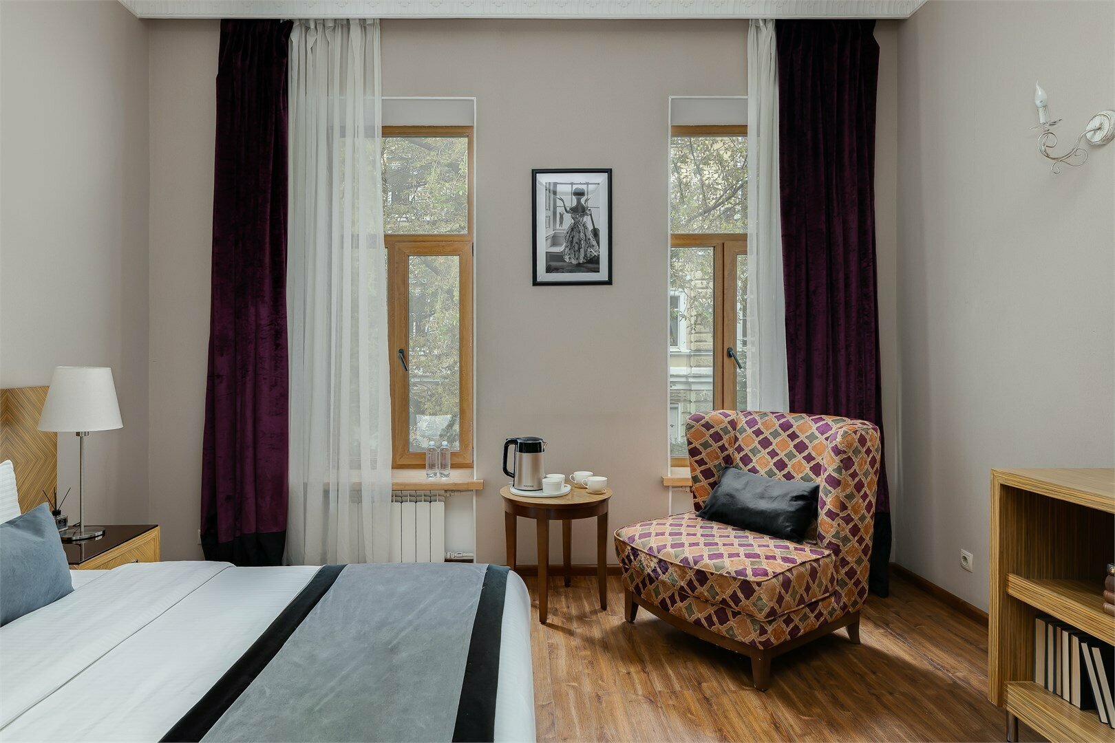 Улучшенный номер с кроватью размера «king-size»