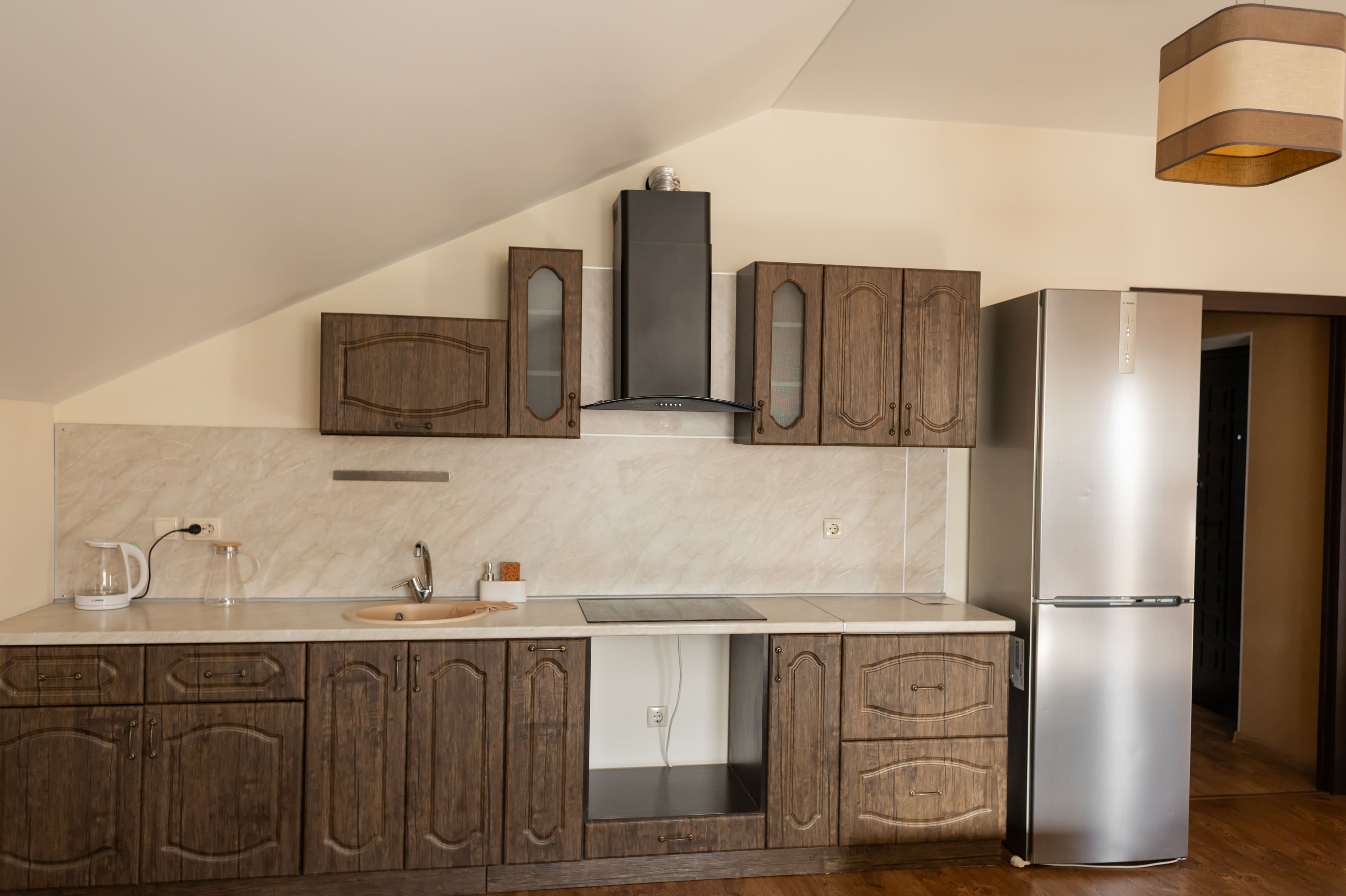 Стандарт 2-х комнатный с кухней, балконом, вид на озеро, лес, бассейн (4 этаж), до 3-х гостей