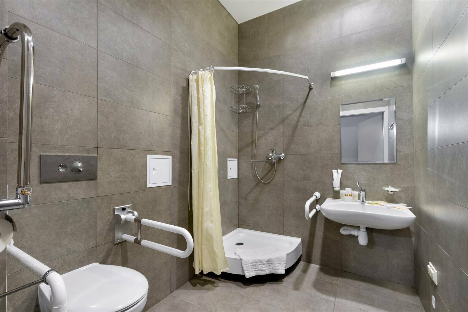 Однокомнатные апартаменты-студия для маломобильных гостей