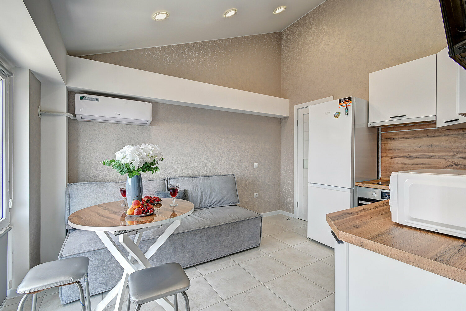 Апартаменты с 1 спальней