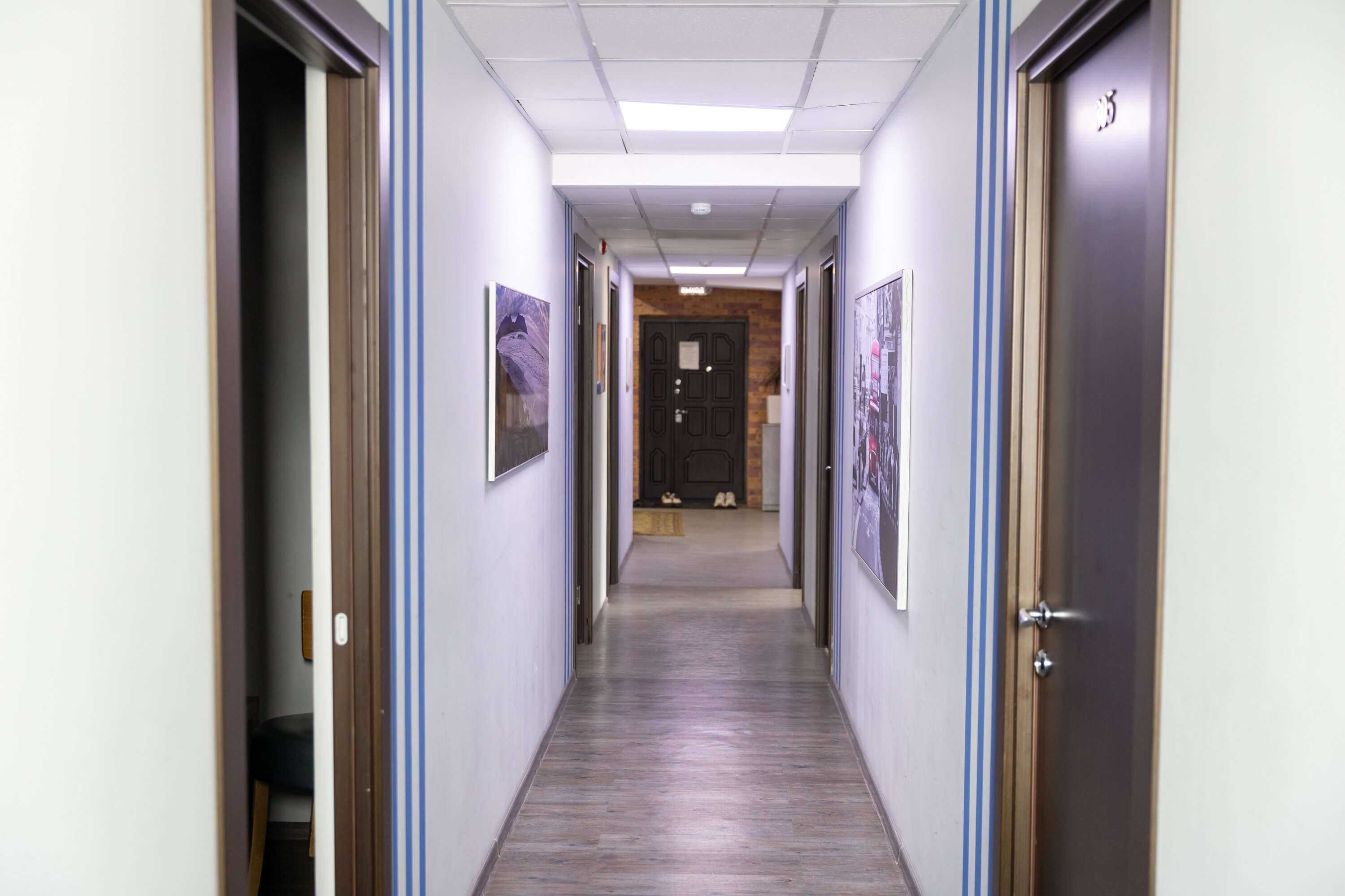 Кровать в общем 6-местном номере