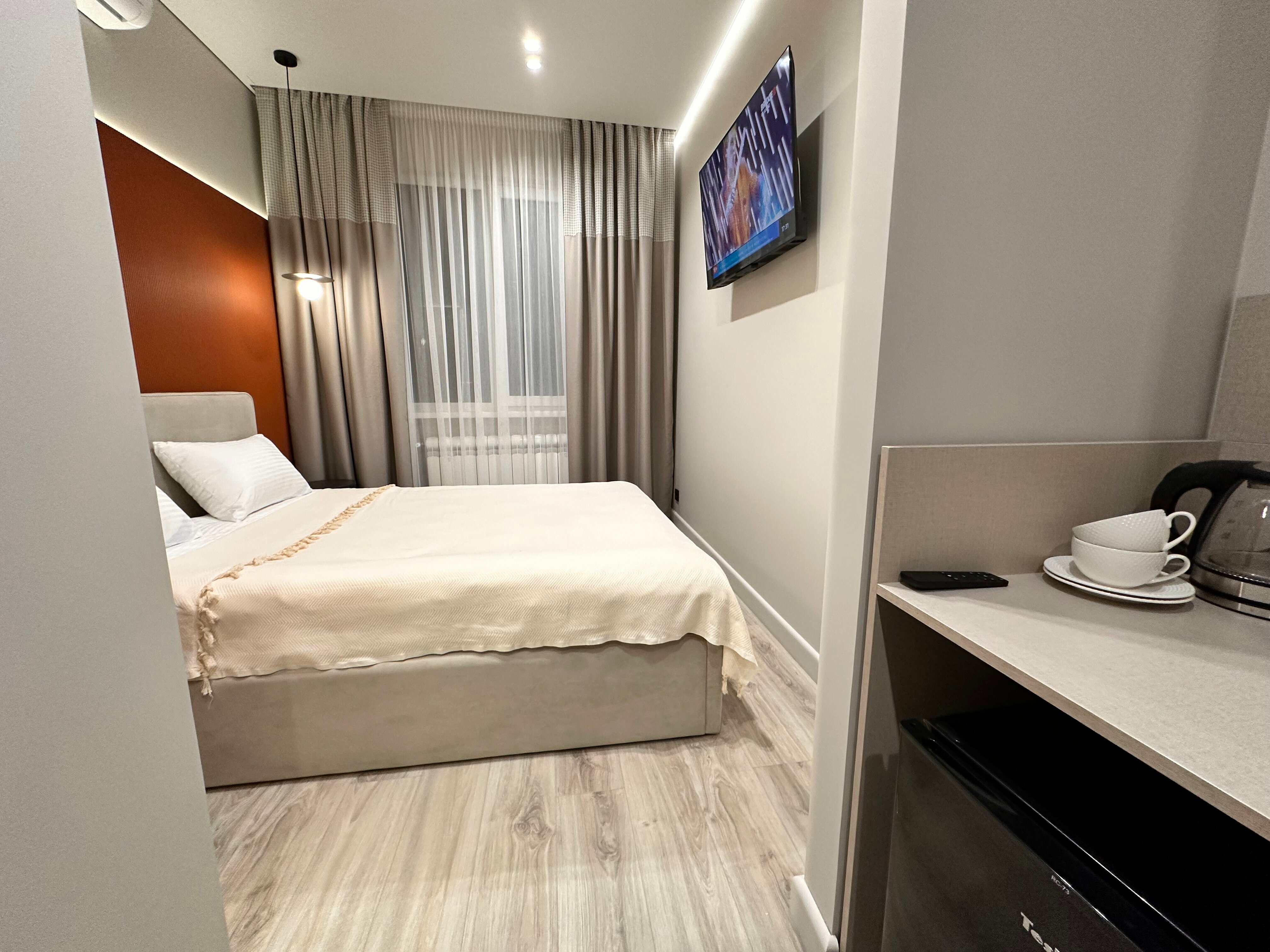 Небольшой двухместный номер с 1 кроватью