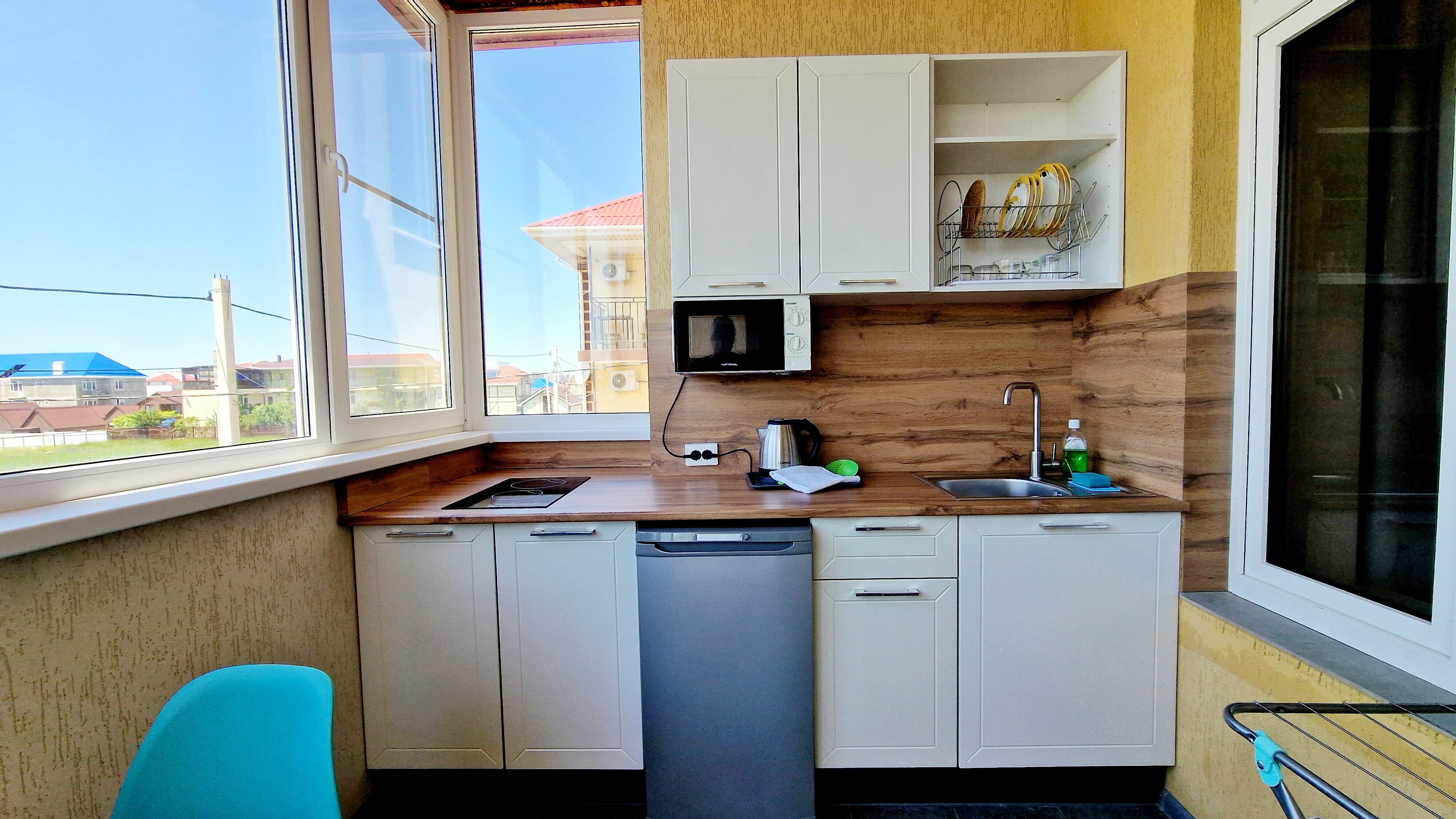 2-х комнатные 6-ти местные апартаменты с кухонной зоной