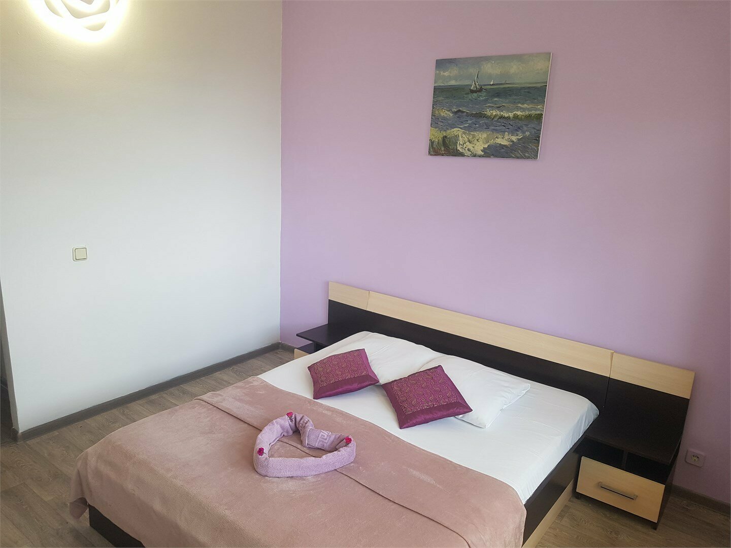 Трехместный номер с видом на море